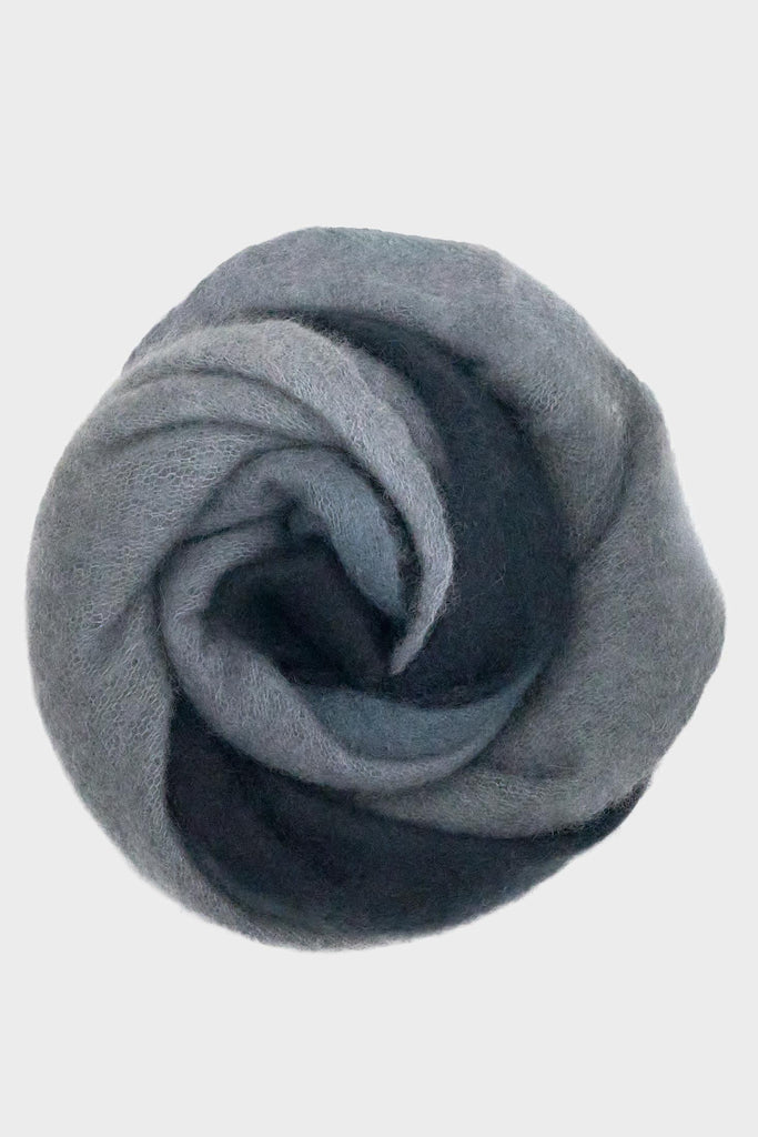 Open Knitted Triangle Scarf