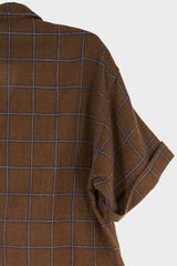 Boxy SS Big Check Jacket