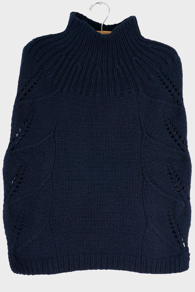 Cashmere Leaves Poncho