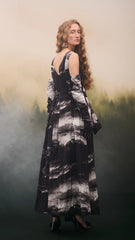 SL Crossed Cloud Gown
