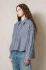 Crop Button Front Shirt