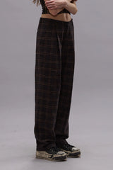 Relax Plaid Trouser