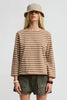 Boatneck L/S Stripe Tee