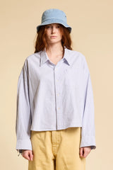 Crop Stripe Shirt