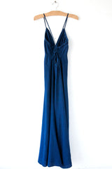 Denim Strap Maxi Dress Lost & Found Denim Strap Maxi Dress Lost & Found