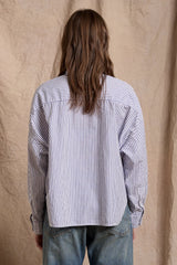 Crop Button Front Shirt