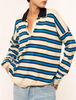 Oversize Stripe Polo