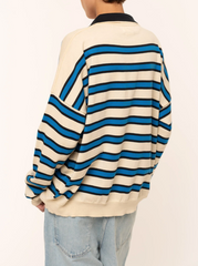 Oversize Stripe Polo
