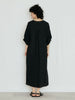 Linen Knot Sleeve Dress