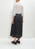 French Linen Pleat Skirt