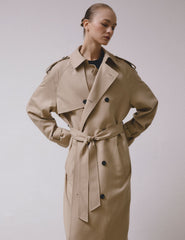 Wool Trench Coat