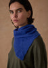 Open Knitted Triangle Scarf