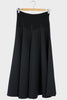 Knit Combo Godet Skirt