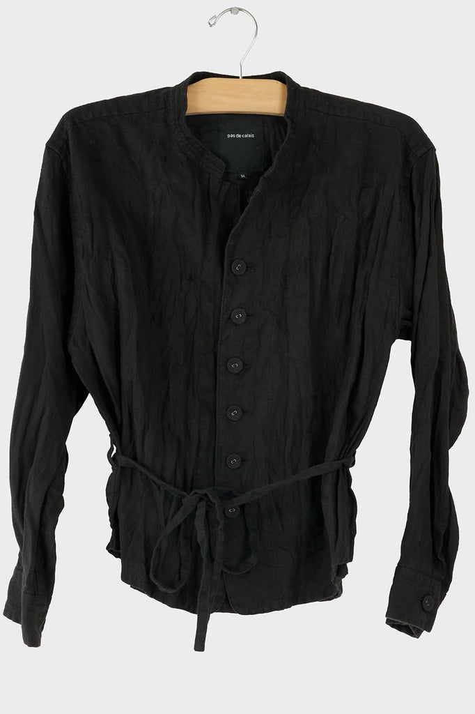 Linen Canvas Shirt Jacket