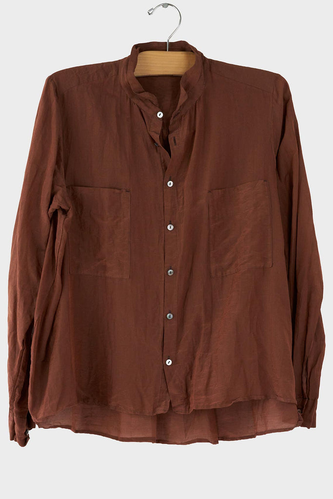 Lawn C/S Collar Top
