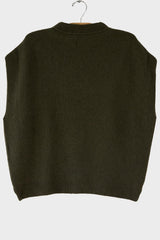 Patterned V-Neck Vest