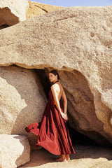 Miriana Crepe Silk Dress