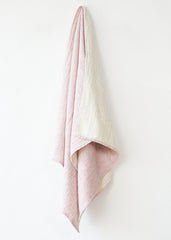 Claire Towels, Smoky Pink