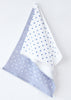 Morihata Chambray Blue Polka Dot Towels