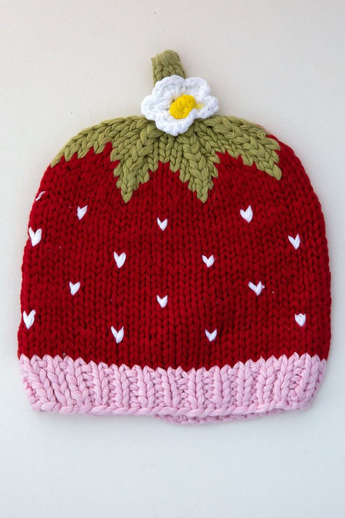 Bamboo Addie Strawberry Hat