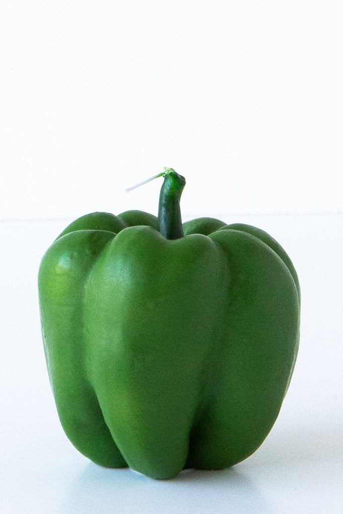 Green Bell Pepper Candle