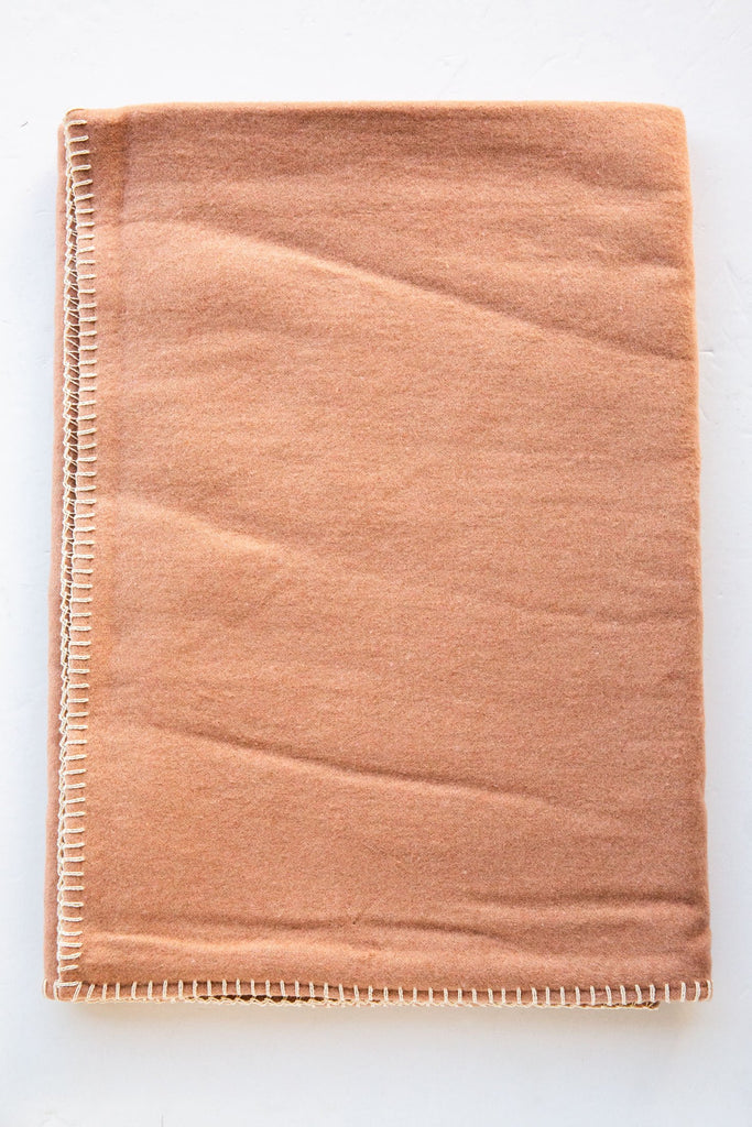 Sylt Solid Stitch Blanket Taupe