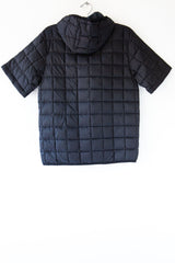 Quilted Hoody Black