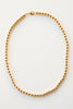 Gold Bead Necklace