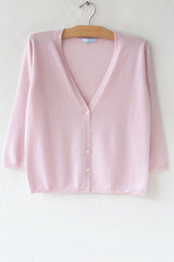 Cashmere Cardigan Rosa