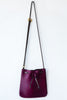 d/e goods cranberry pony bag