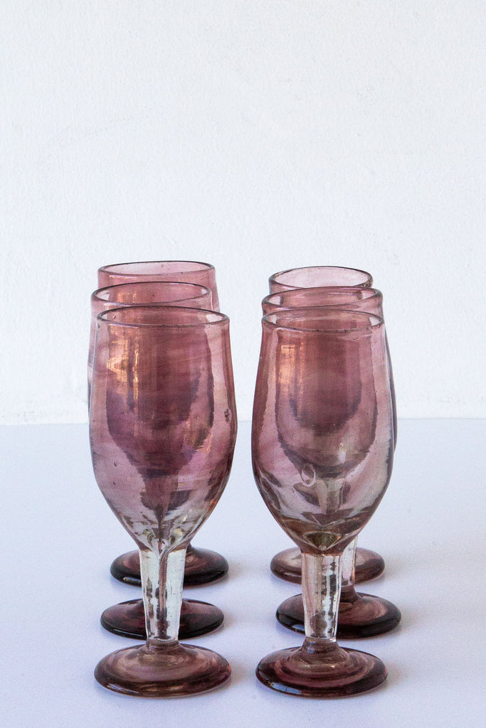 Vikko 5.5-Oz SMALL Wine Glasses: Beautiful Round Dessert Wine