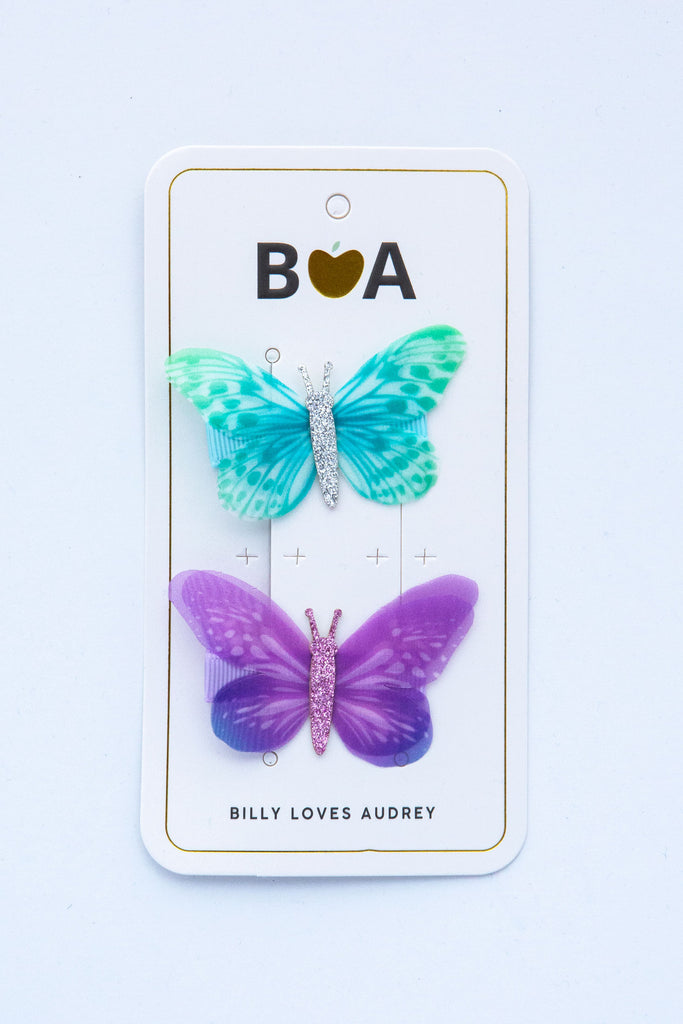 Ava Butterfly Clips