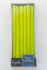 Taper Candle 12 pack Lime