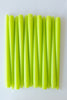 Taper Candle 12 pack Lime