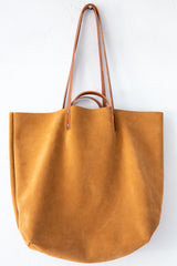 Suede Tote