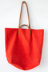 Suede Tote