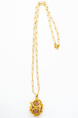 Chain Cage Necklace