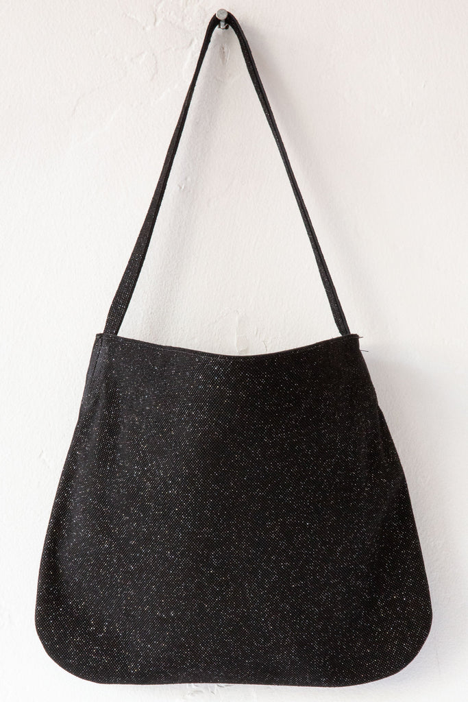 d/e goods black swarovski  sling tote
