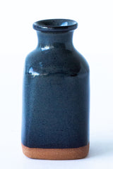 New York Stoneware Charcoal Bud Vase