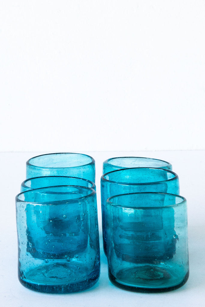 Mezcalera Glass Aqua