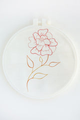 KINUA flower embroidery kit