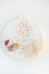 KINUA flower embroidery kit