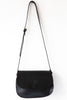 il bisonte flat black 966 large irina bag
