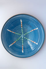 Peacock Stripe Plate