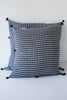 Injiri Indigo Gingham Pillow