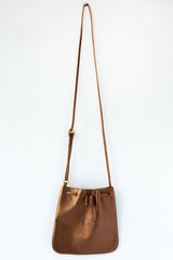 d/e goods bronze bag