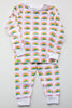 Eight Thousand Miles Rainbows Pajama Set