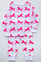 Eight Thousand Miles Unicorn Pajama Set