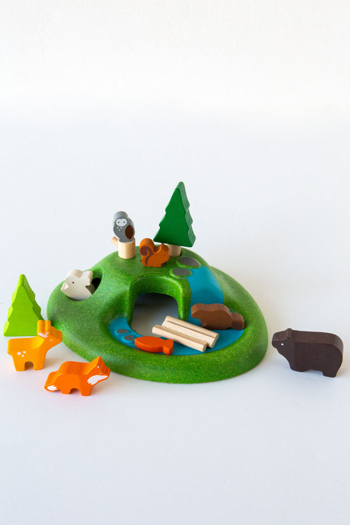 Haba Little Friends Fox - Chunky Plastic Forest Animal Toy Figure