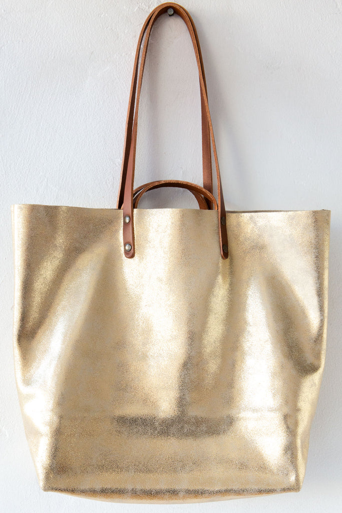 Classic Metallic Tote